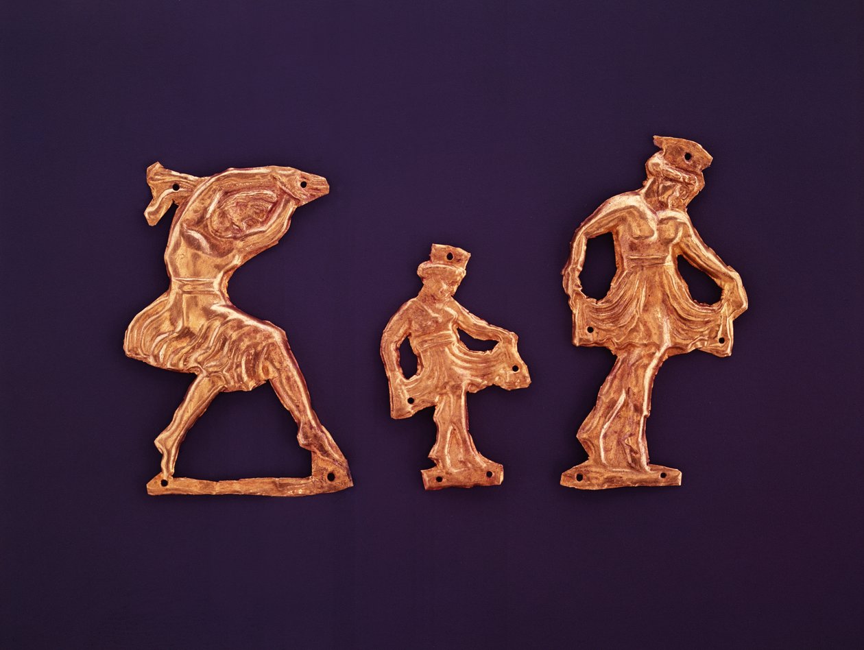 Tanečníci bohyně Demeter (zlato) od Scythian