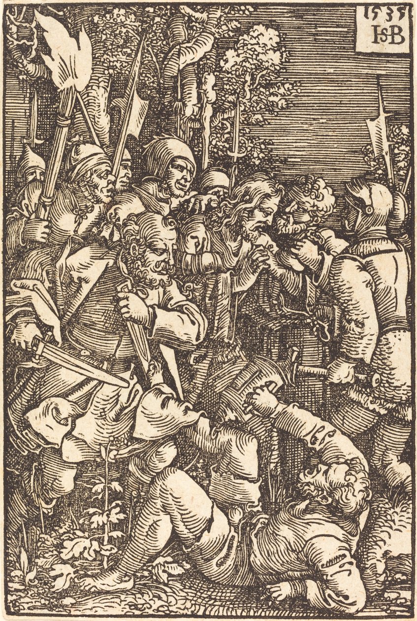 Kristus zajatý od Sebald Beham