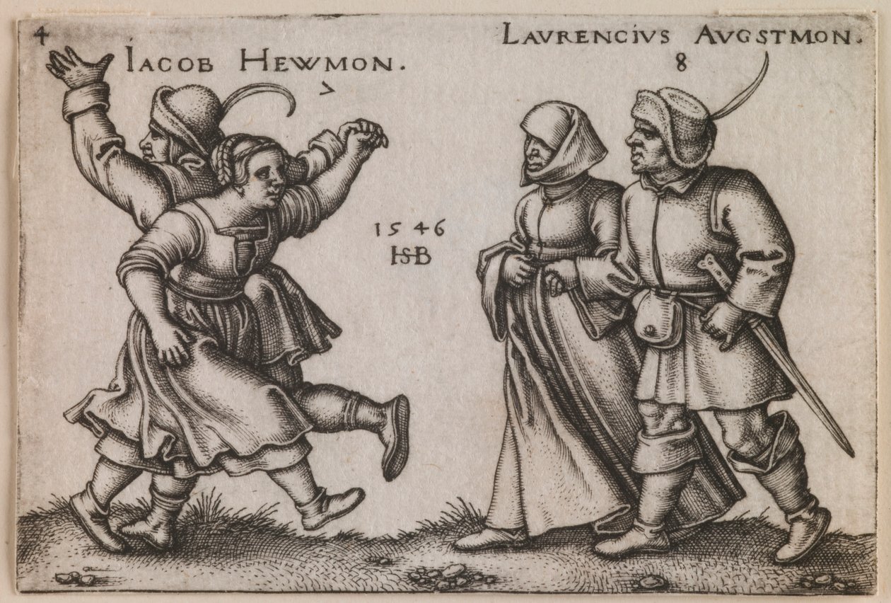 „Červenec a srpen“ ze série „Sedlácké hody aneb Dvanáct měsíců“ od Sebald Beham