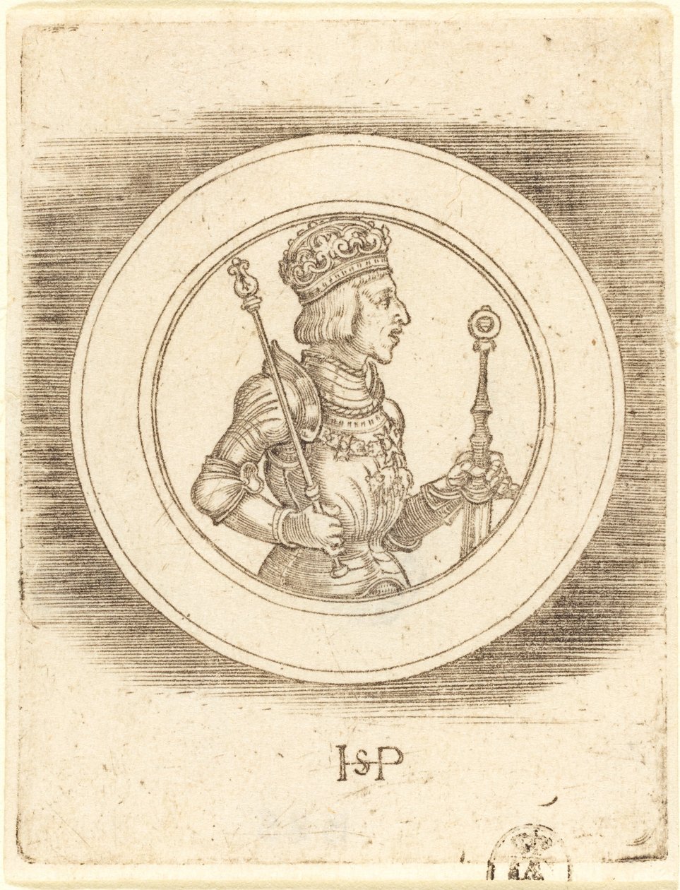 Medaile krále Ferdinanda uherského a českého od Sebald Beham