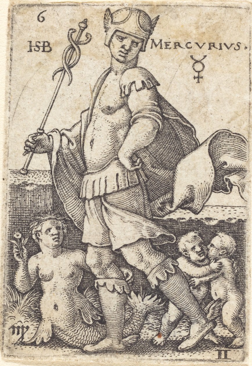 Rtuť od Sebald Beham