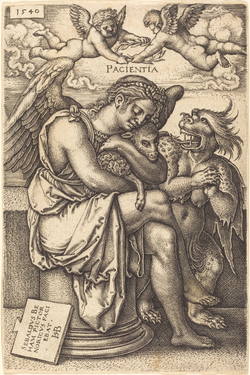 Trpělivost od Sebald Beham
