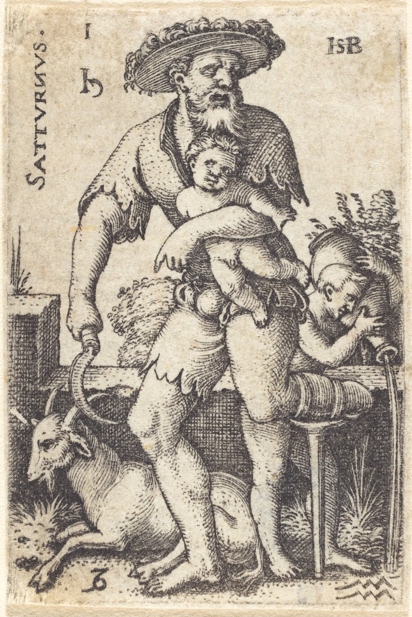 Saturn od Sebald Beham