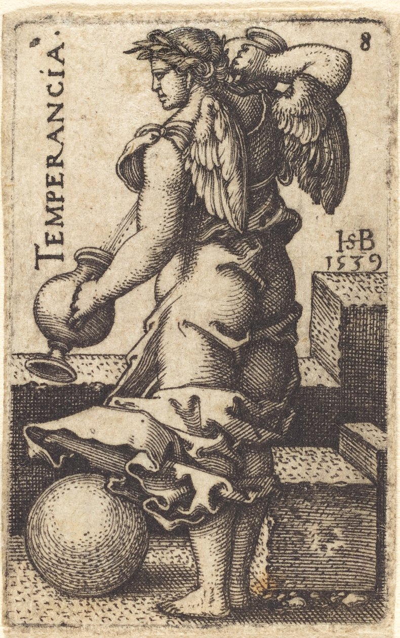 střídmost od Sebald Beham