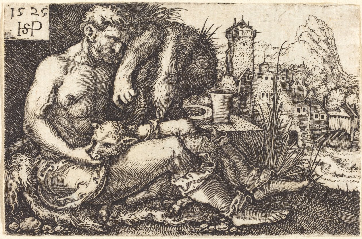 Pastýř od Sebald Beham