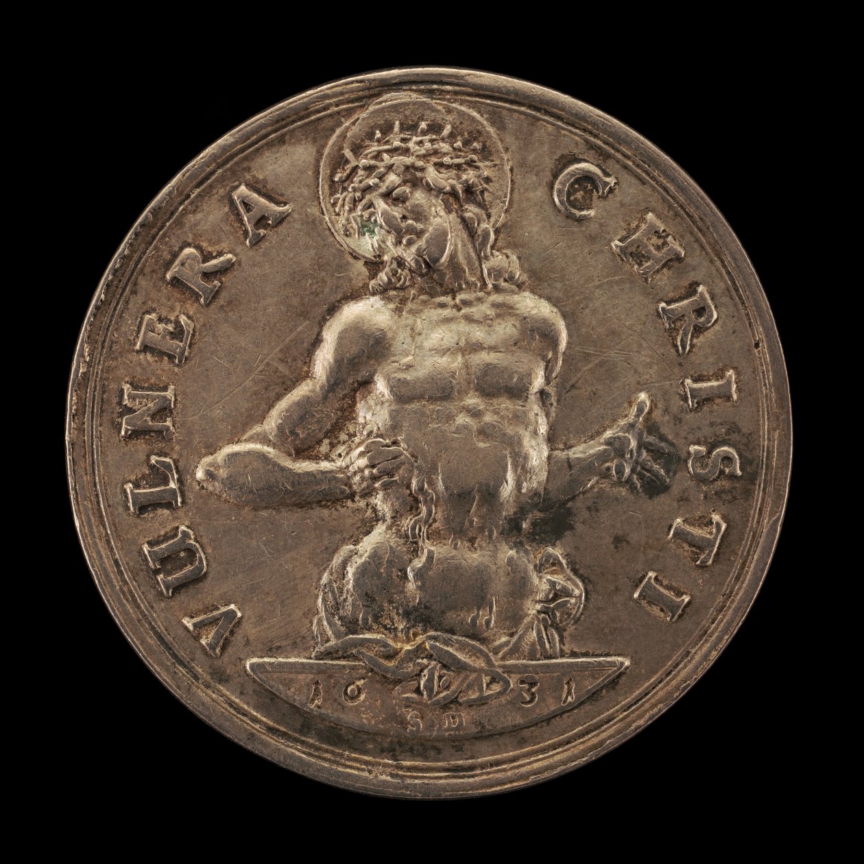 Muž bolesti [avers], 1631. od Sebastian Dadler