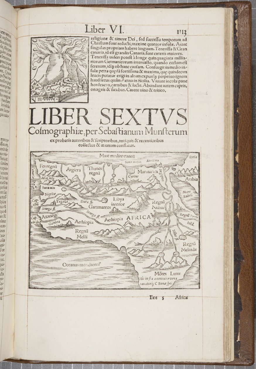 Cosmographia, Col 1113, 1544 od Sebastian Munster