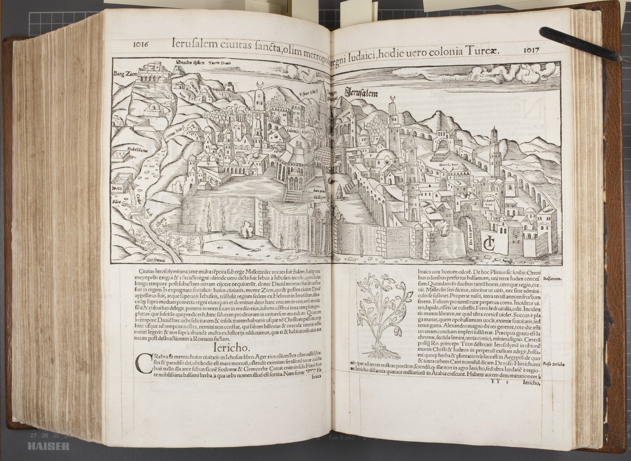 Cosmographia, Fol 1016-1017, 1544 od Sebastian Munster