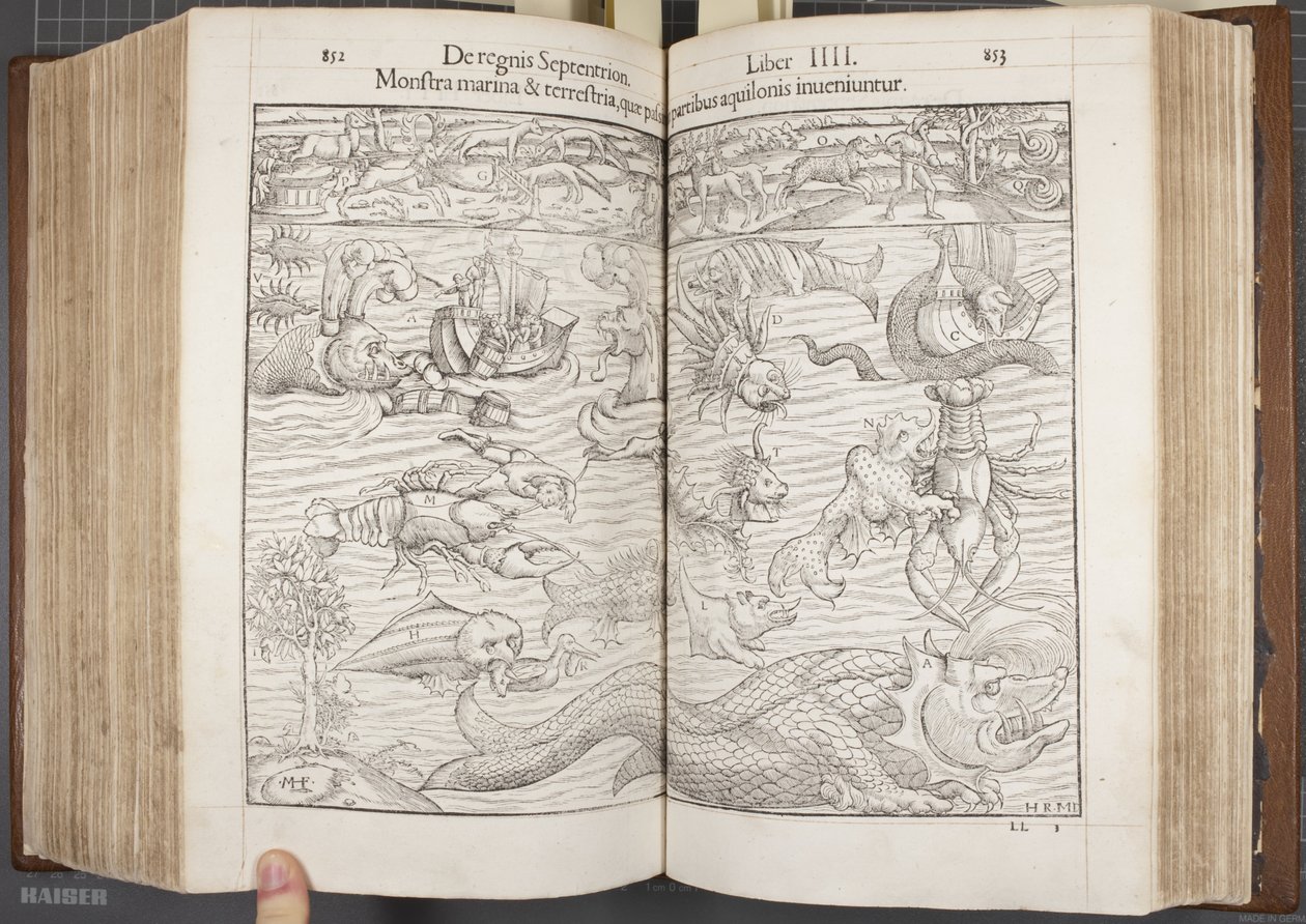 Cosmographia, Fol 852-853, 1544 od Sebastian Munster