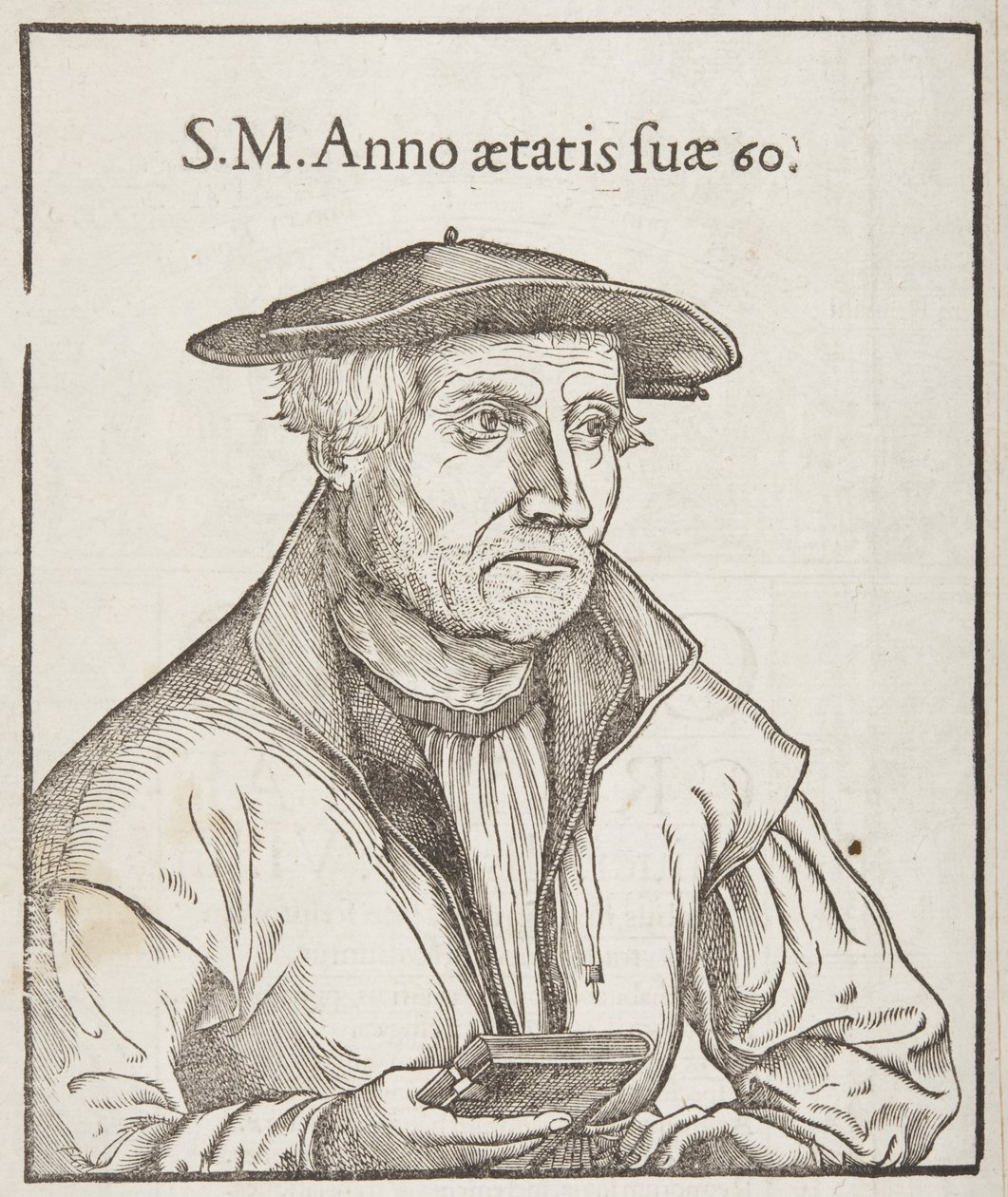 Cosmographia, rub titulního listu, 1544 od Sebastian Munster