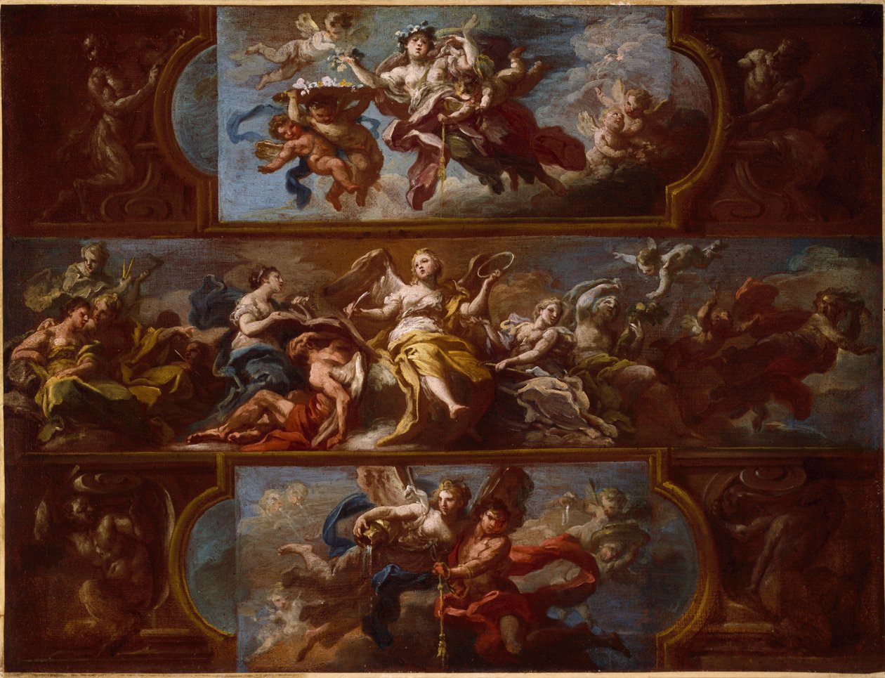 Alegorie, kolem 1700 od Sebastiano Conca