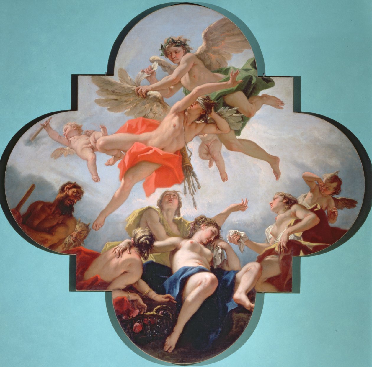 Trest Amorův od Sebastiano Ricci