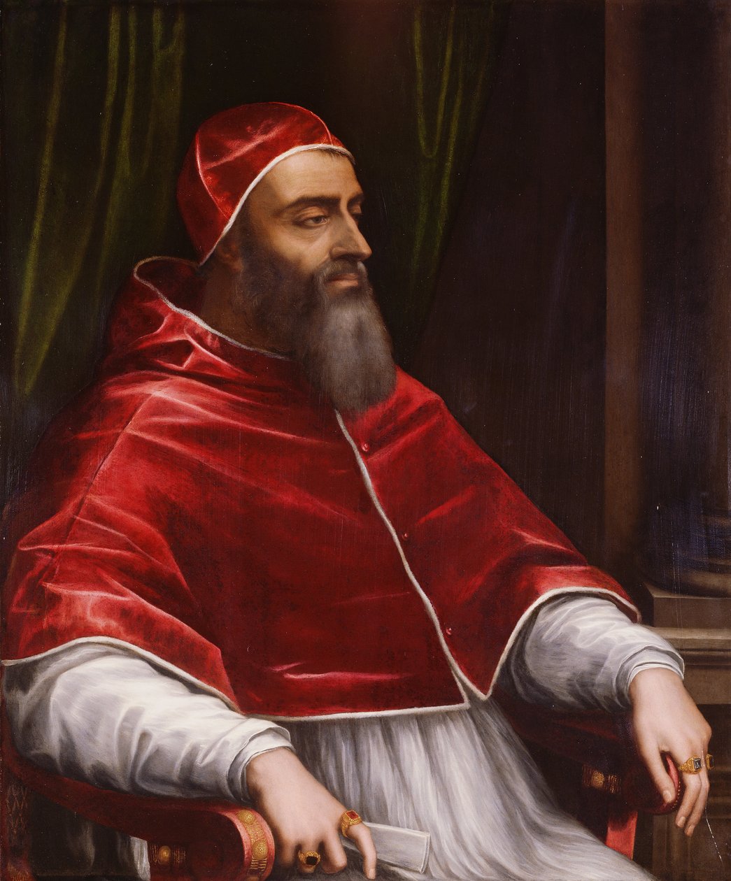 Papež Klement VII od Sebastiano del Piombo