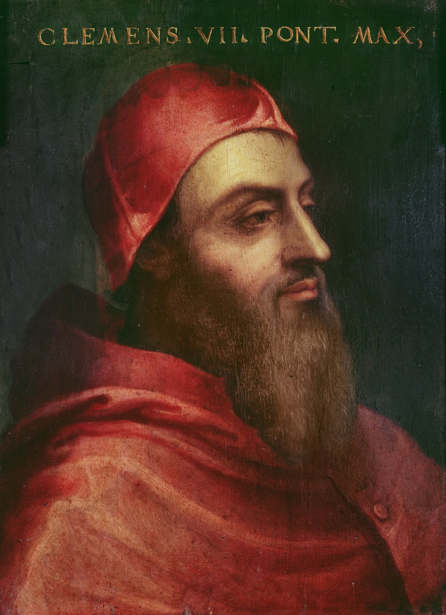 Portrét papeže Klementa VII (Giulio di Giuliano de 