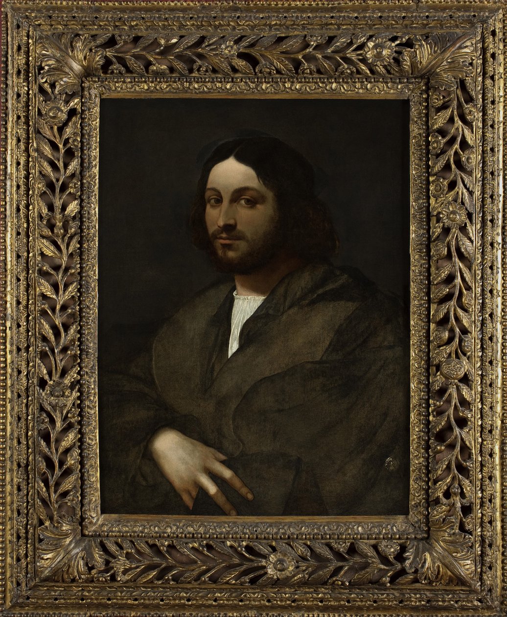 Portrét muže, asi 1516-20 od Sebastiano del Piombo