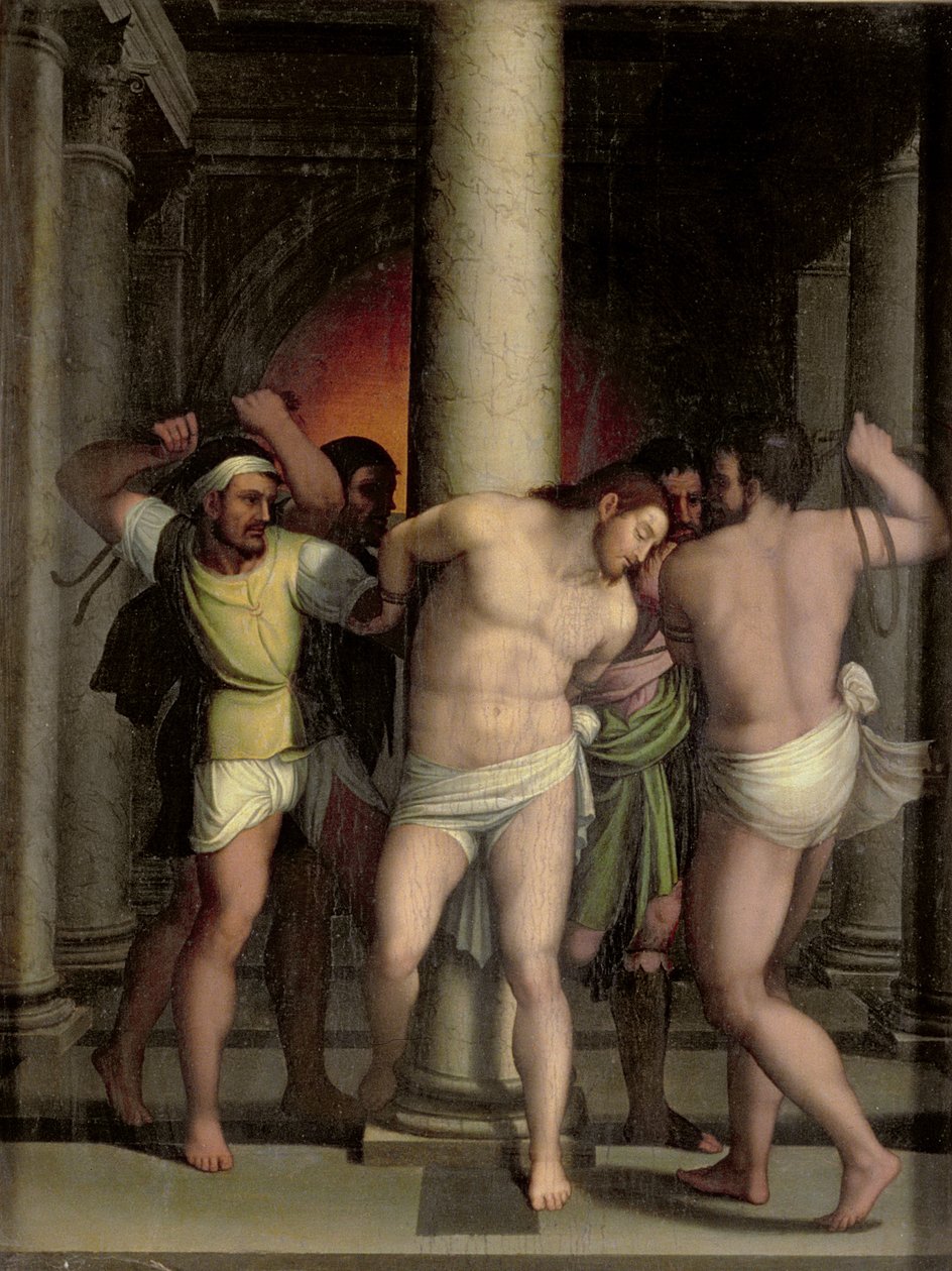 Bičování Krista u sloupu od Sebastiano del Piombo
