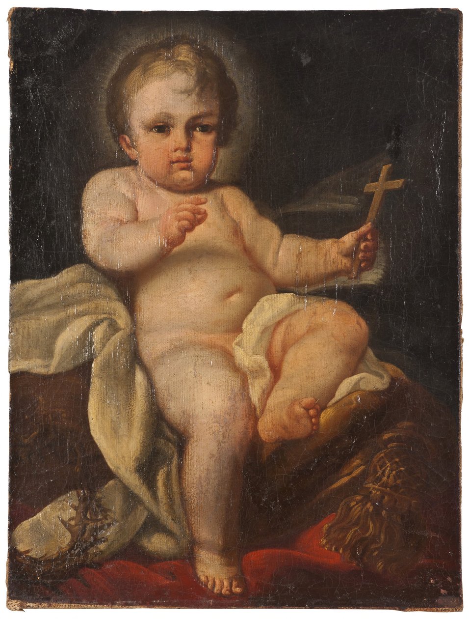 Das Christkind mit einem Kreuz od Sebastiano Conca
