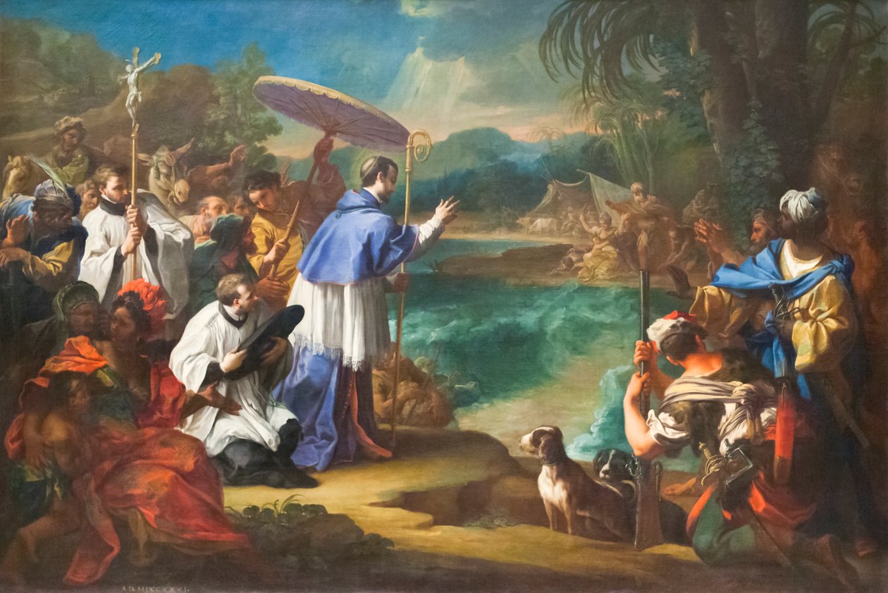 Pyhän Toribion ihme od Sebastiano Conca