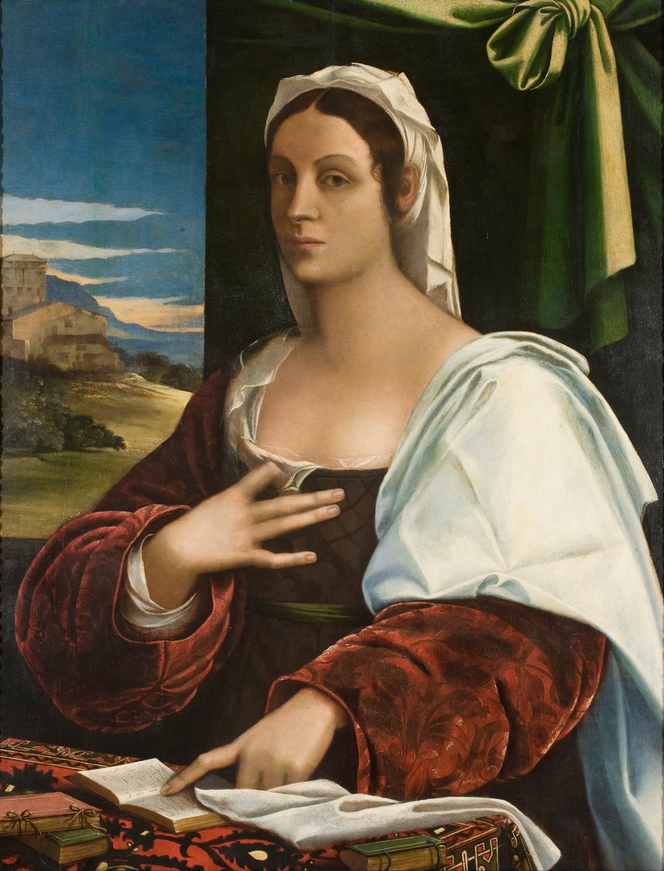 Vittoria Colonna 1490-1547 od Sebastiano Piombo del