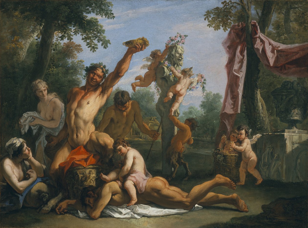 Bakchanálie od Sebastiano Ricci