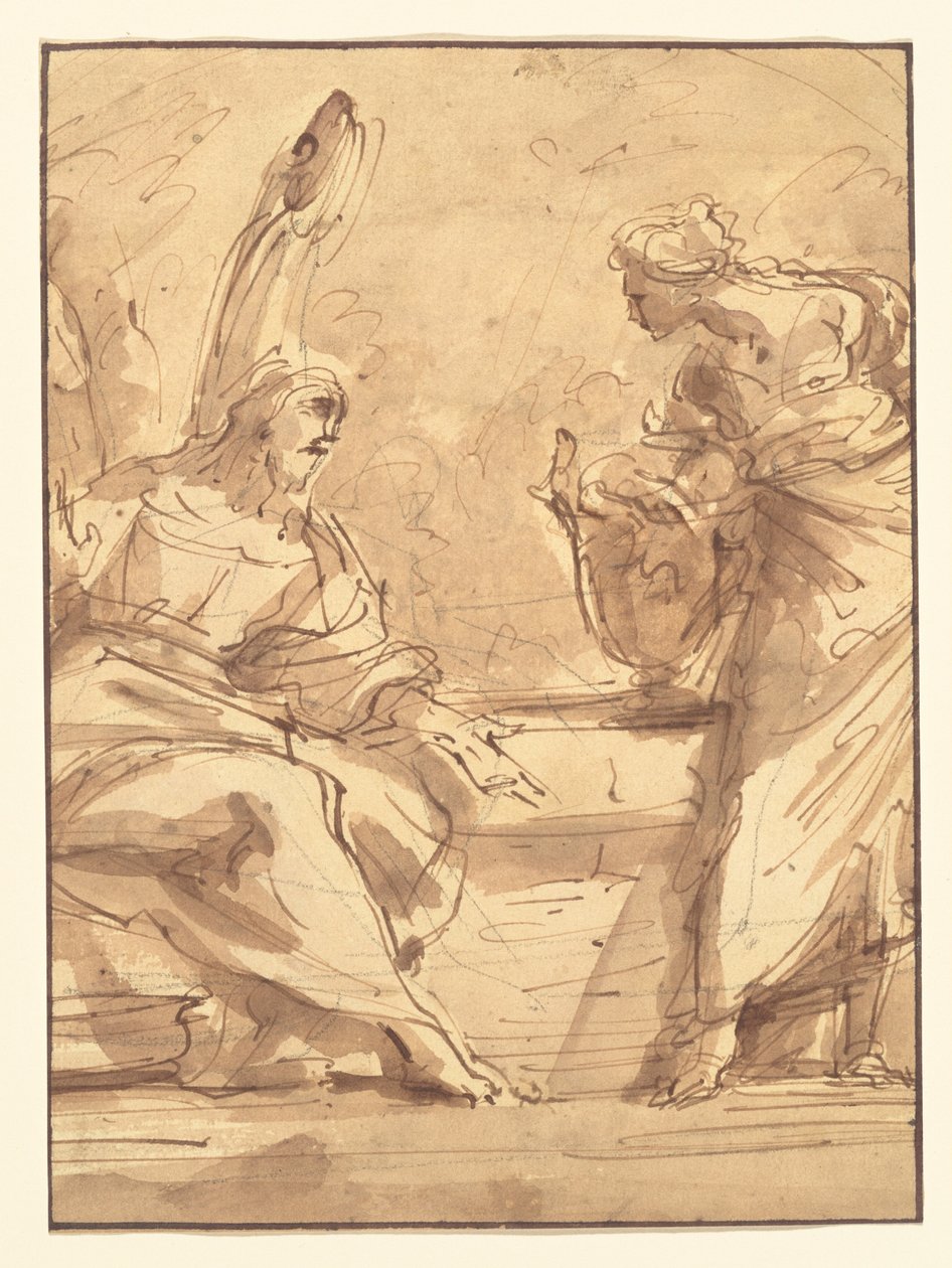Christus und die Samariterin od Sebastiano Ricci