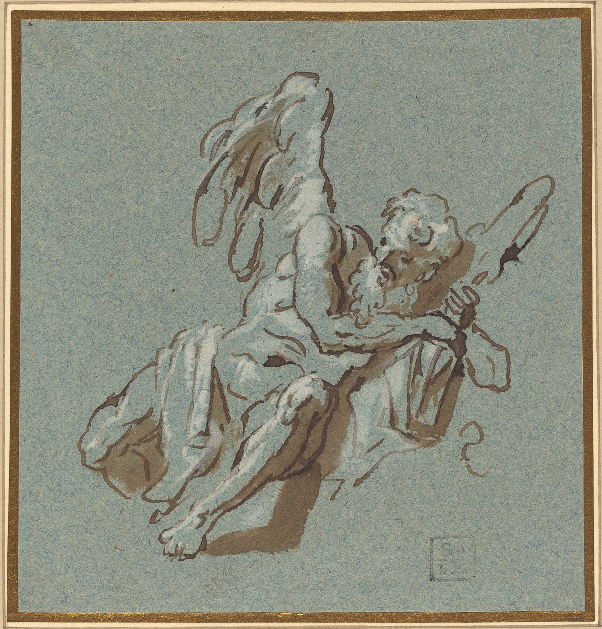 Chronos od Sebastiano Ricci