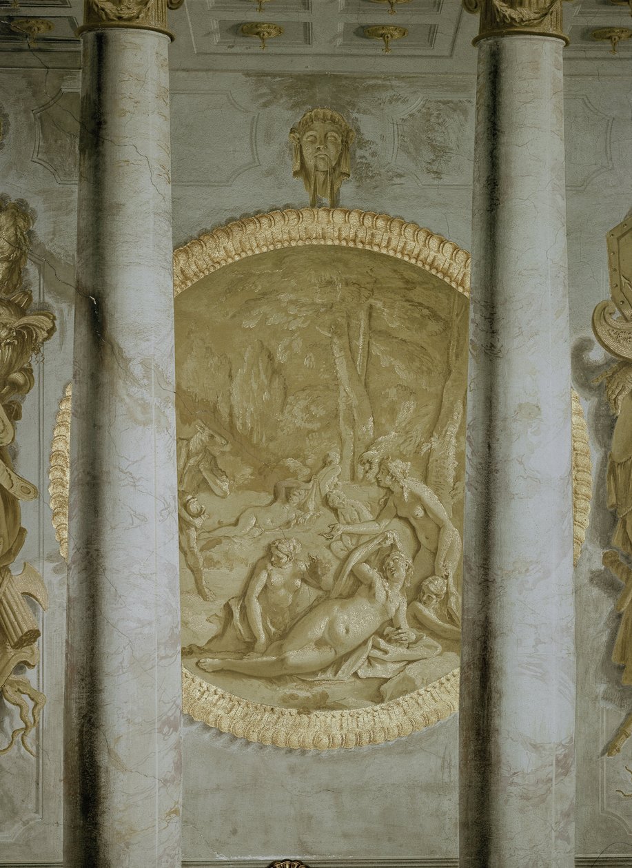 Diana a Actaeon (freska od Sebastiano Ricci