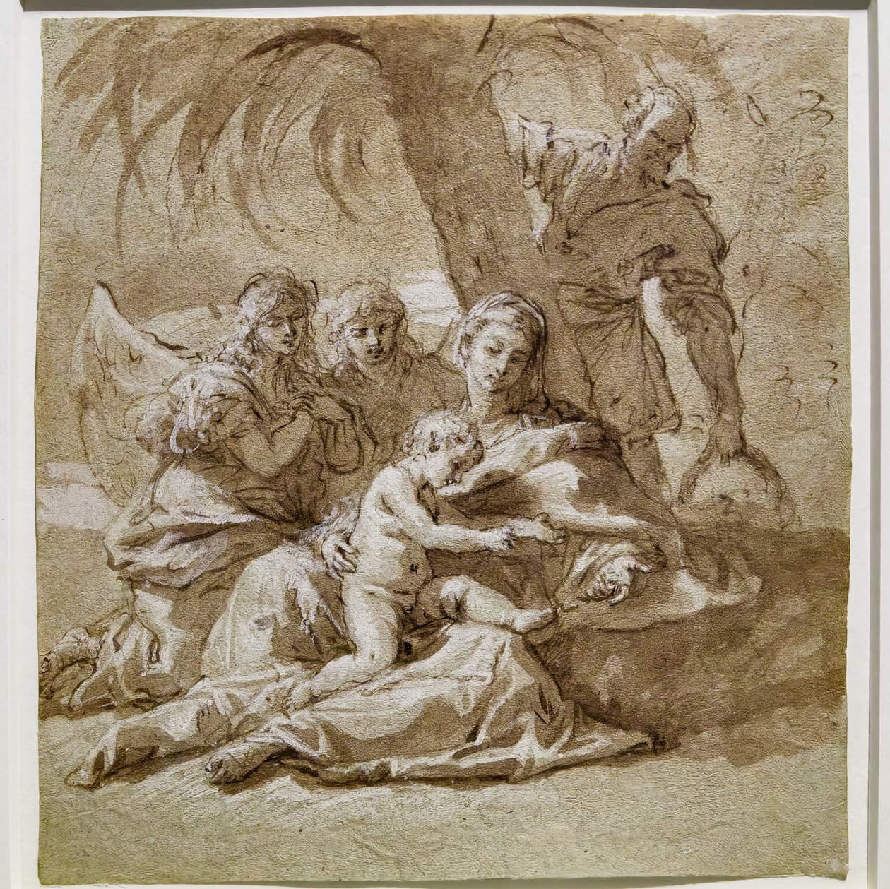 Odpočinek během letu do Egypta od Sebastiano Ricci
