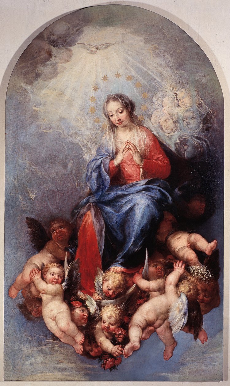 Neposkvrněná Panna Maria (olej na plátně od Sebastiano Ricci