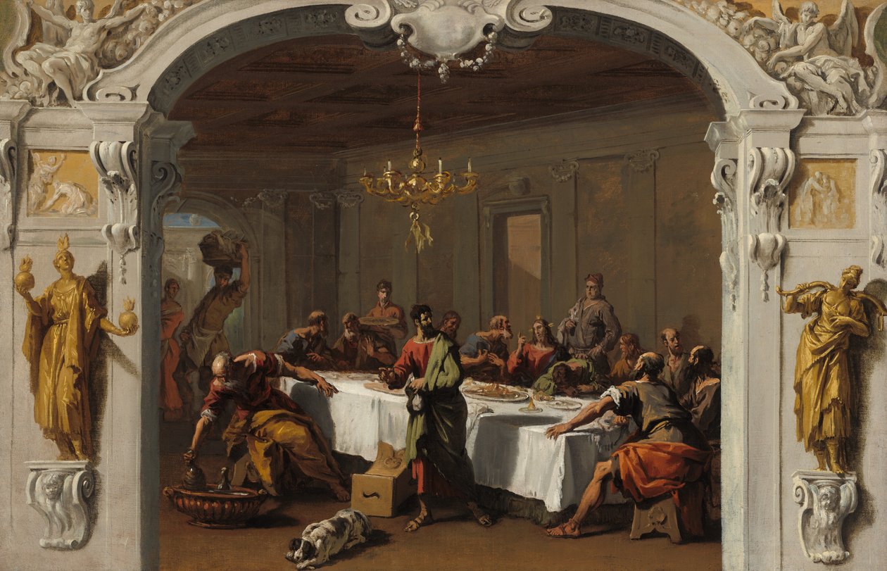 Poslední večeře od Sebastiano Ricci