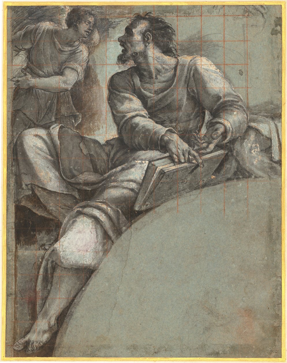Prorok oslovený andělem od Sebastiano del Piombo