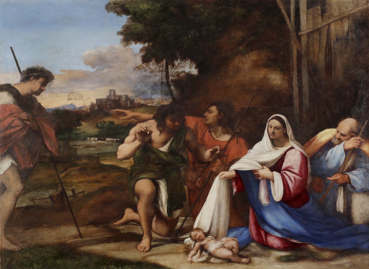 Klanění pastýřů, 1510 od Sebastiano del Piombo