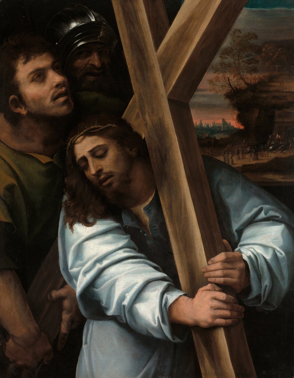 Kristus nesoucí kříž od Sebastiano del Piombo