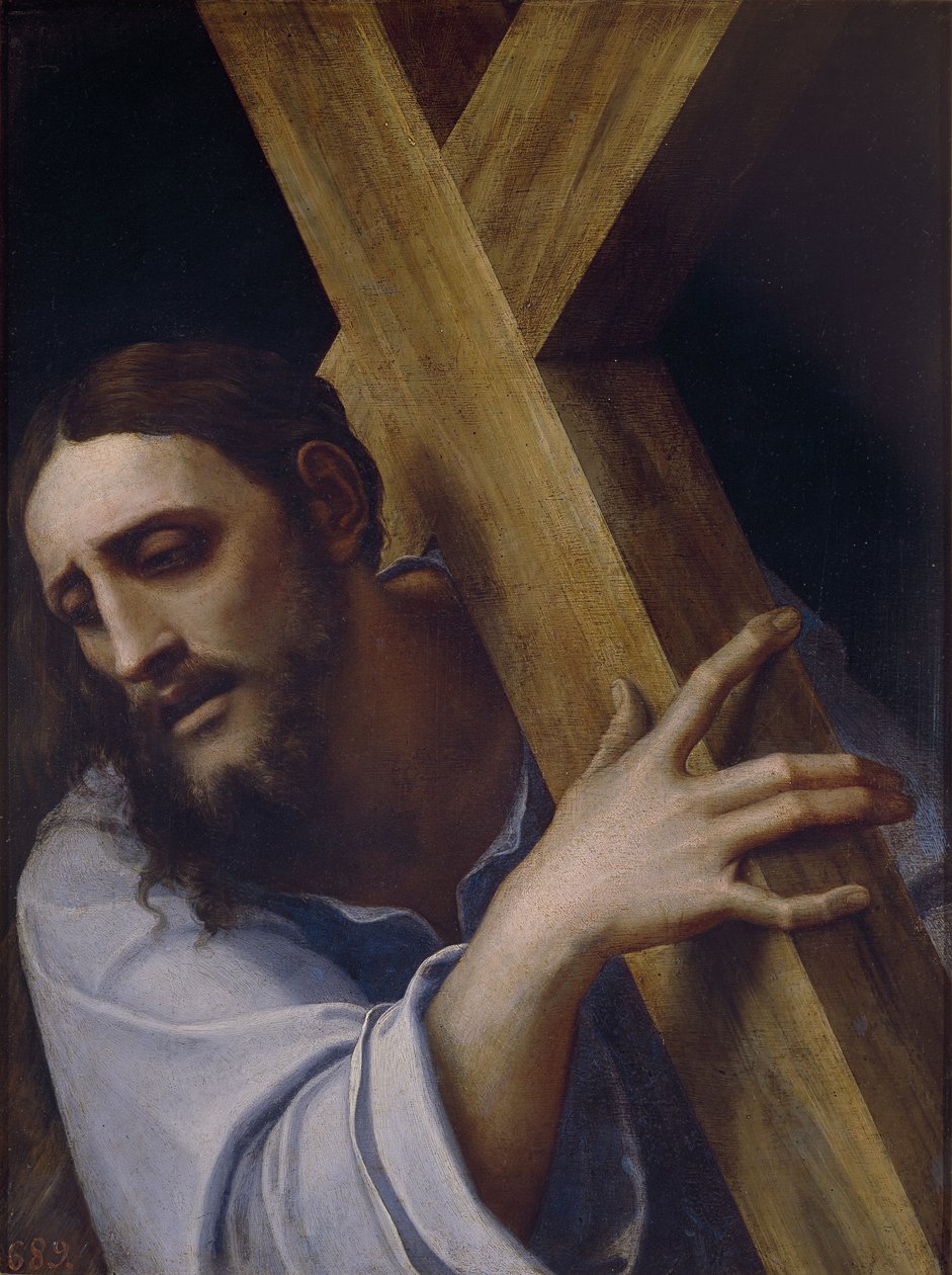 Kristus nesoucí kříž od Sebastiano del Piombo