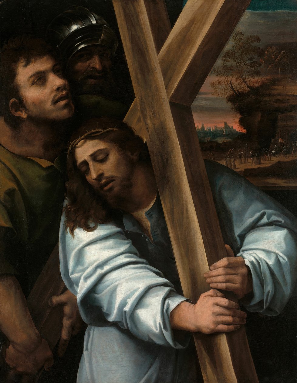 Kristus nesoucí kříž, asi 15151517. od Sebastiano del Piombo