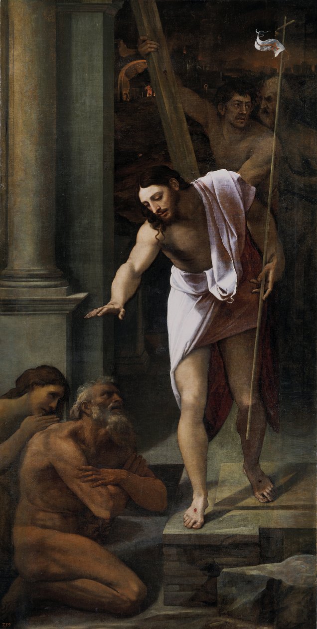 Kristus v limbu od Sebastiano del Piombo