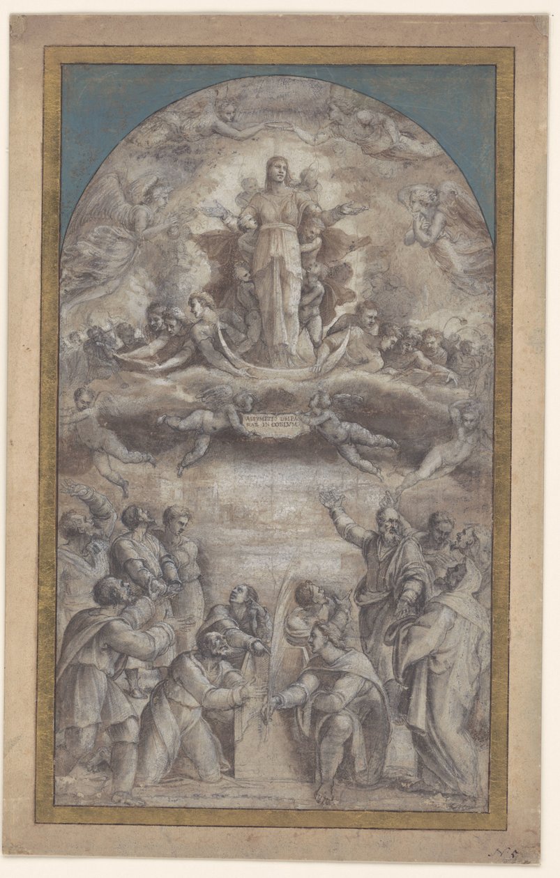 Nanebevzetí Marie od Sebastiano del Piombo
