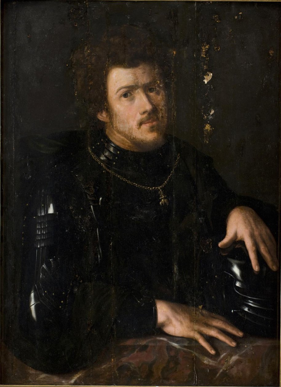 Portrét Karla Smělého od Sebastiano del Piombo