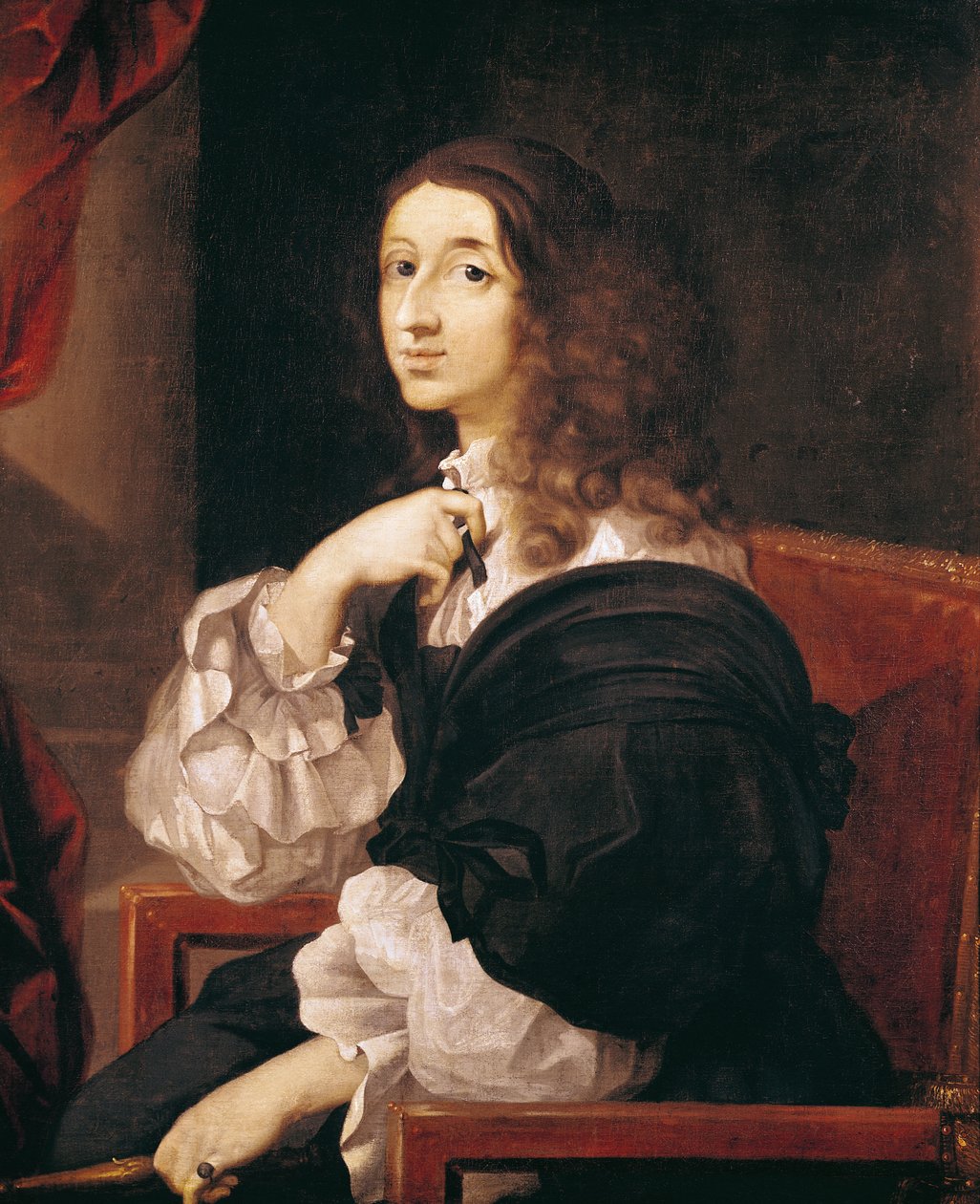 Švédská královna Kristýna (1626-1989) od Sébastien Bourdon