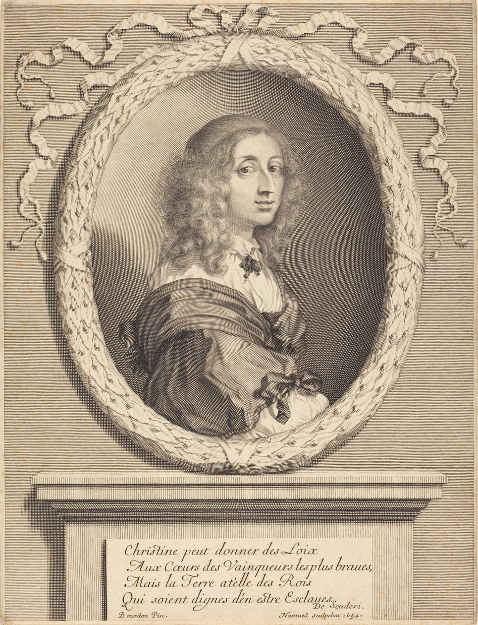 Christina, švédská královna od Sébastien Bourdon