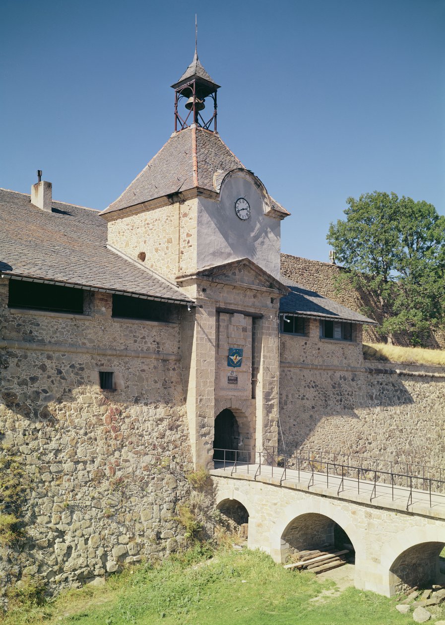 Vstup do citadely postavené v roce 1681 od Sebastien Le Prestre de Vauban