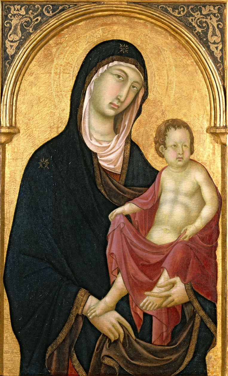 Madonna s dítětem od Segna di Bonaventura
