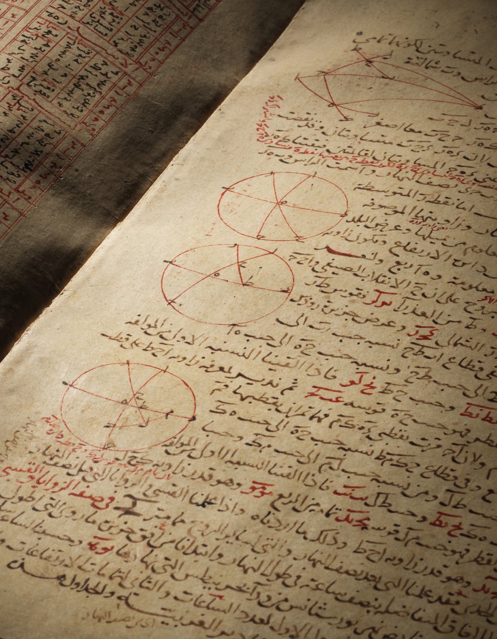 Kompendium pojednání o astronomii a matematice od Nasira Al-Din Muhammada bin Al-Hasan Al-Tusi od Seljuq Dynasty