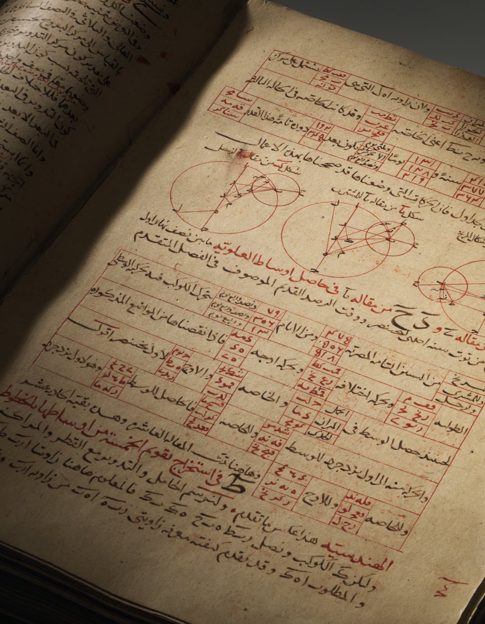 Kompendium pojednání o astronomii a matematice od Nasira Al-Din Muhammada bin Al-Hasan Al-Tusi od Seljuq Dynasty