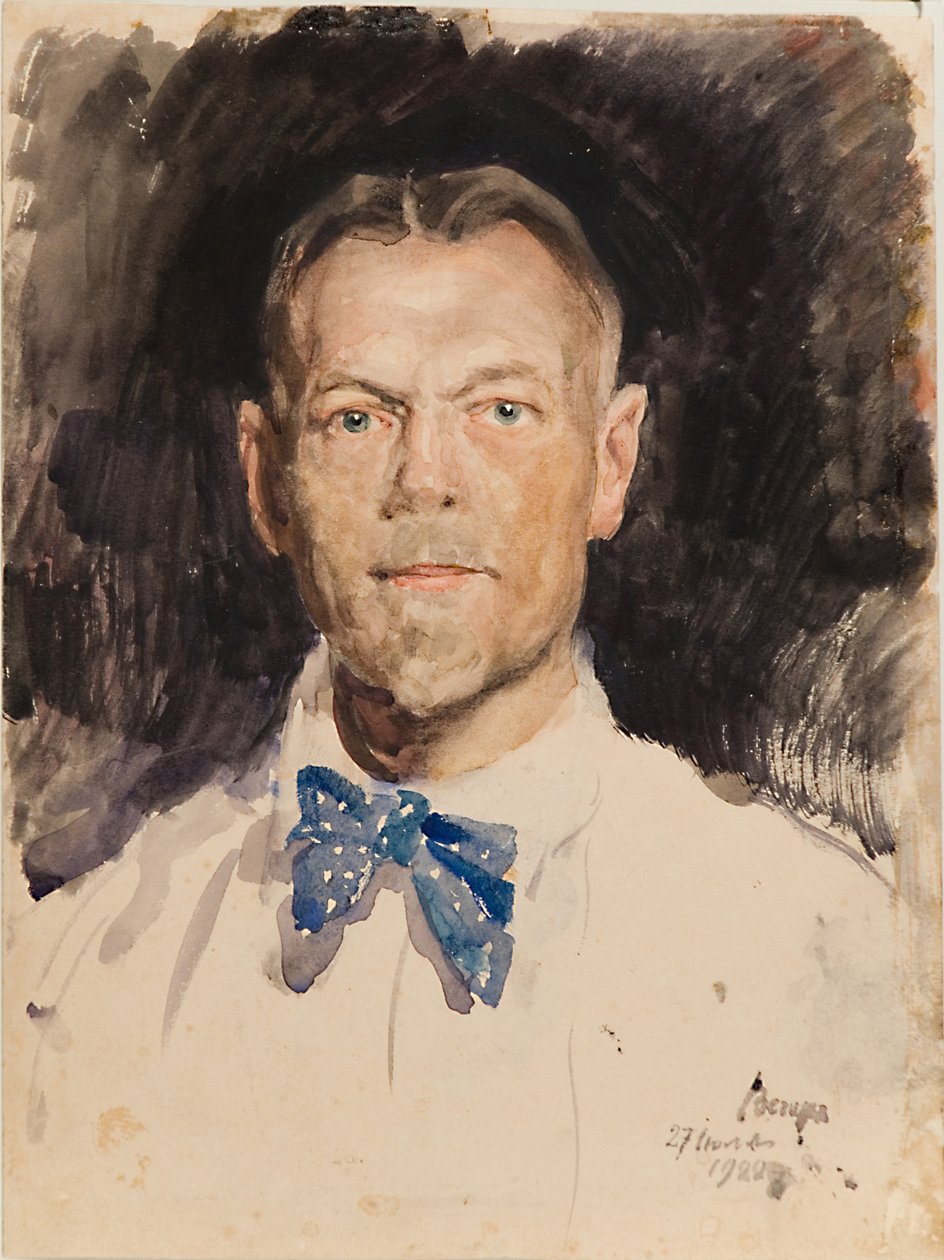 Autoportrét, 1922 od Sergei Arsenevich Vinogradov