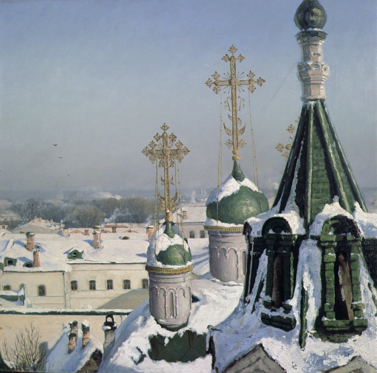 Pohled z okna Moskevské malířské školy, 1878 od Sergei Ivanovich Svetoslavsky