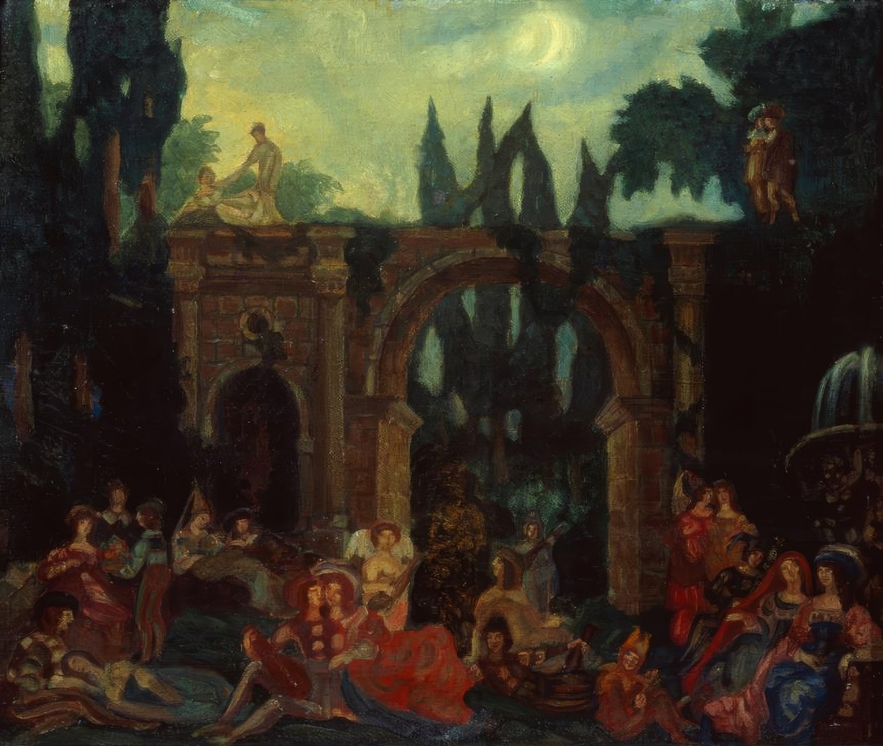 Boccaccio, Dekameron / Sudeikin od Sergei Jurjewitsch Sudeikin