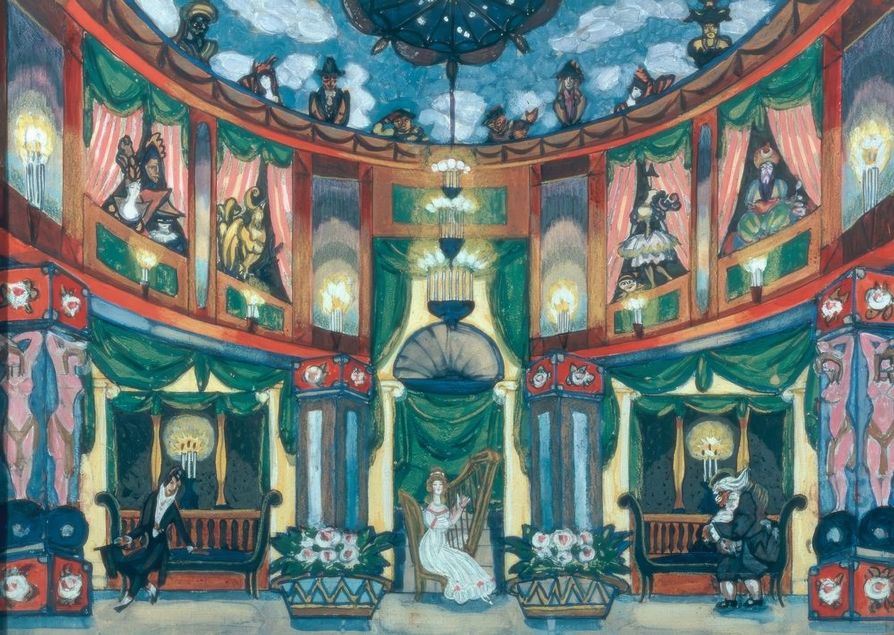 J. Offenbach, Hoffm. Rude. / Sudeikin od Sergei Jurjewitsch Sudeikin