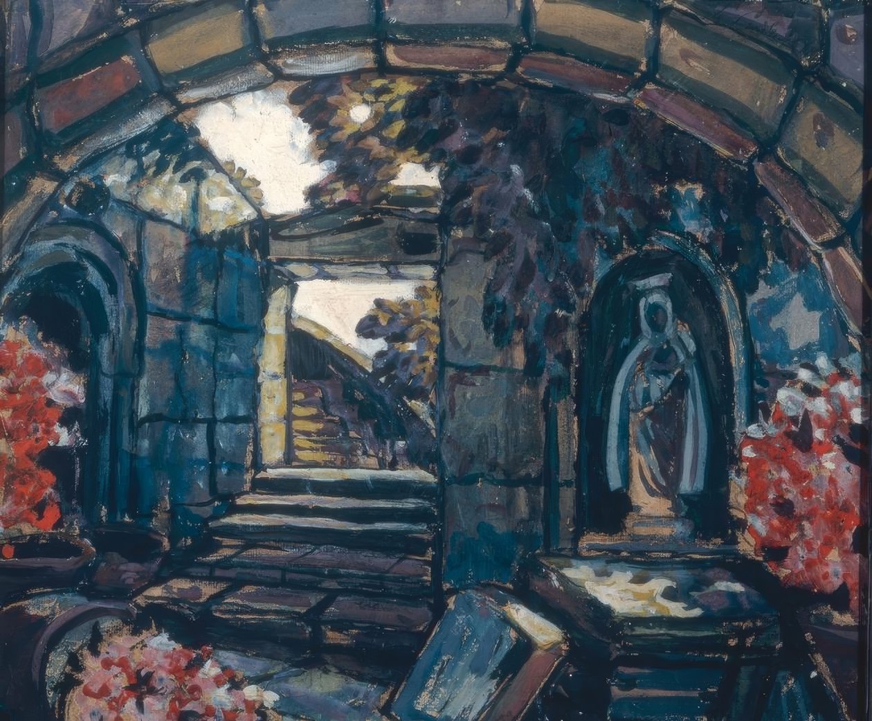 Maeterlinck, sestra Beatrix / Sudeikin od Sergei Jurjewitsch Sudeikin