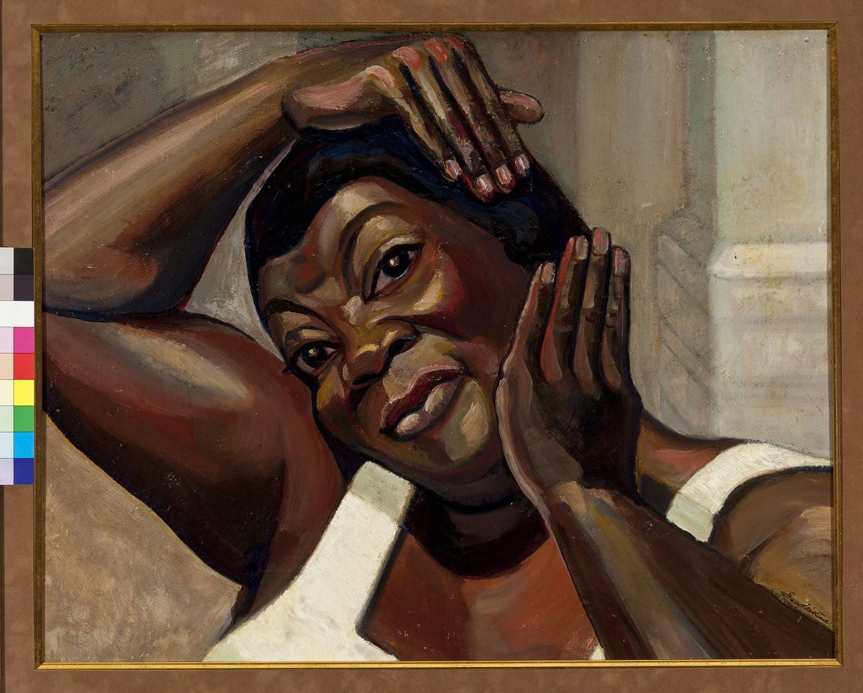Ruby Elzy (1808-1943) v Porgy a Bess par Sudeykin (Soudeikine) Sergei Yurievich (1882-1946) od Sergei Yurevich Sudeikin
